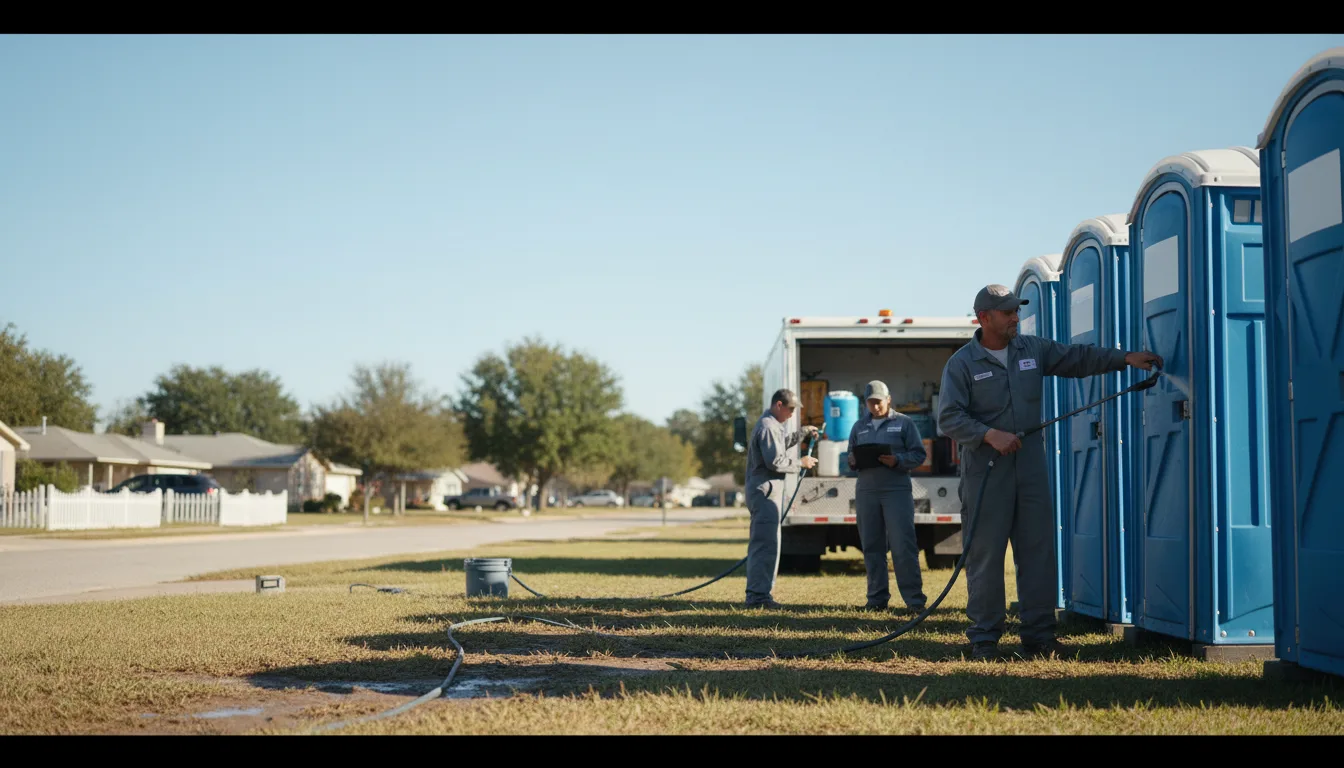 Long-Term Portable Toilet Rental in Lawler, IA near me